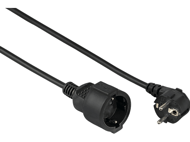 Hama Verlengkabel Pro 2 Meter Zwart - 47868 afbeelding