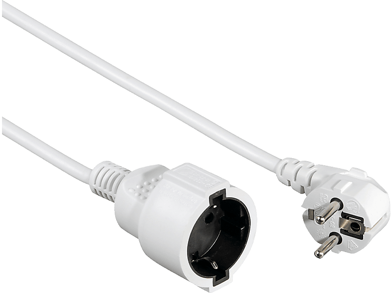 Hama Verlengkabel Pro 2 Meter Wit - 47864 afbeelding
