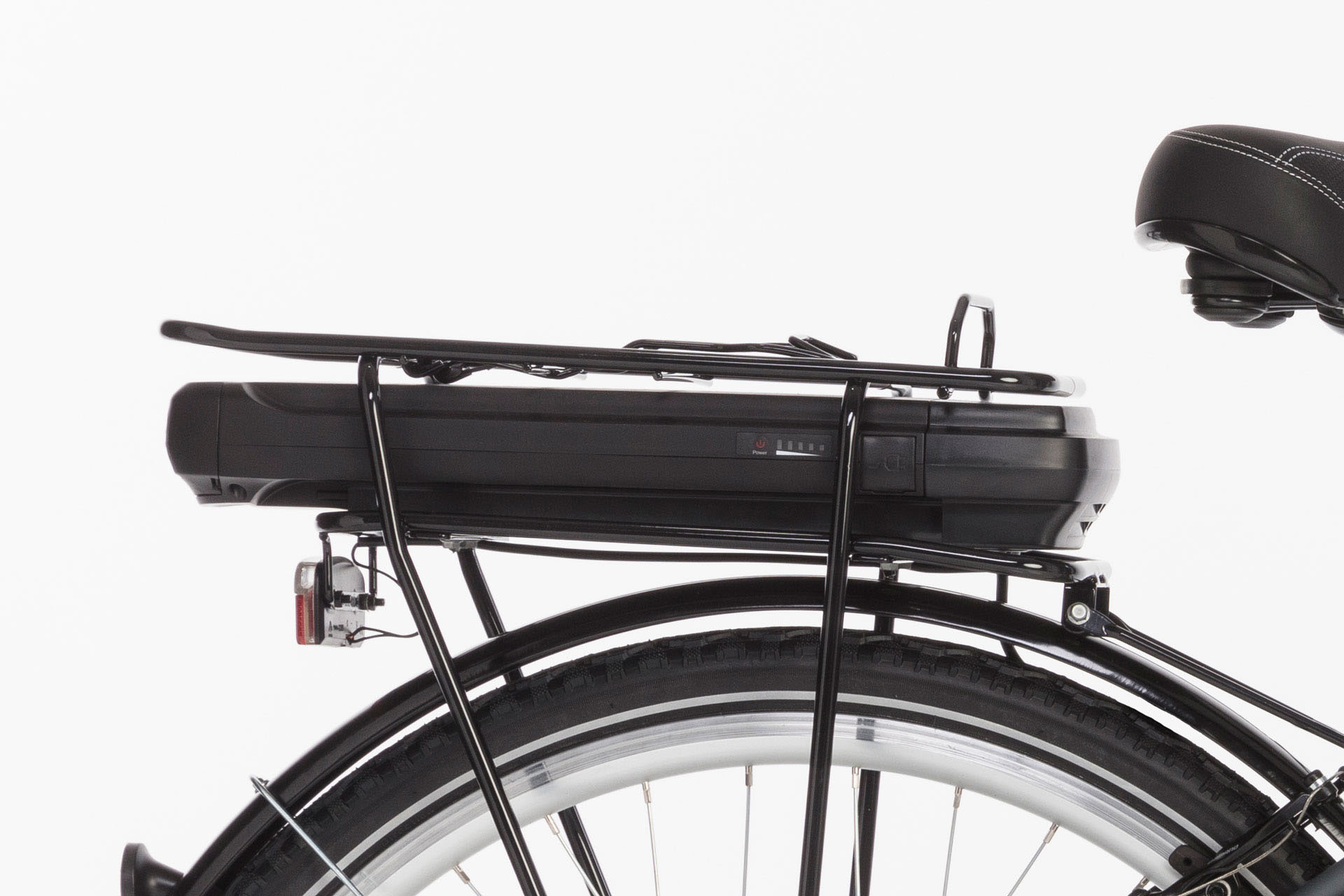 FISCHER ECU 1803-R1 Citybike (Laufradgröße: 28 Zoll, Damen-Rad, 396 Wh, Silber)