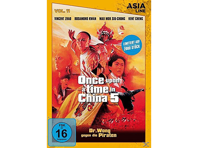 DVD Line Dr. 5: Once Upon China Piraten 11 a Vol. - die Asia gegen Wong in Time