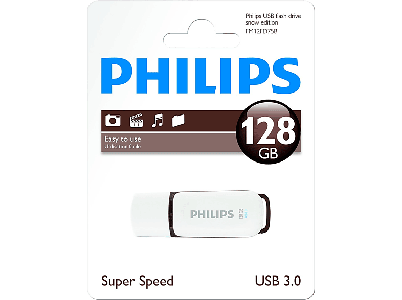 PHILIPS USB-stick 128 GB Snow 3.0 (FM12FD75B/10)