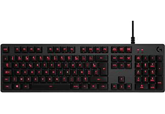 LOGITECH Mechanical Gaming Keyboard Carbone - Gaming Tastatur, kabelgebunden, QWERTZ, Carbon