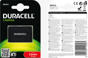 DURACELL DURACELL CANON LP-E12 PİL