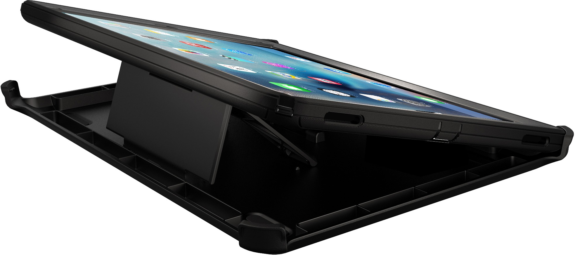 OTTERBOX Defender, Backcover, Apple, iPad Pro, 2 Gen., Schwarz