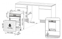 BEKO DSN6634FX2 Geschirrspüler (teilintegrierbar, 598 mm breit, 44 dB (A), E)