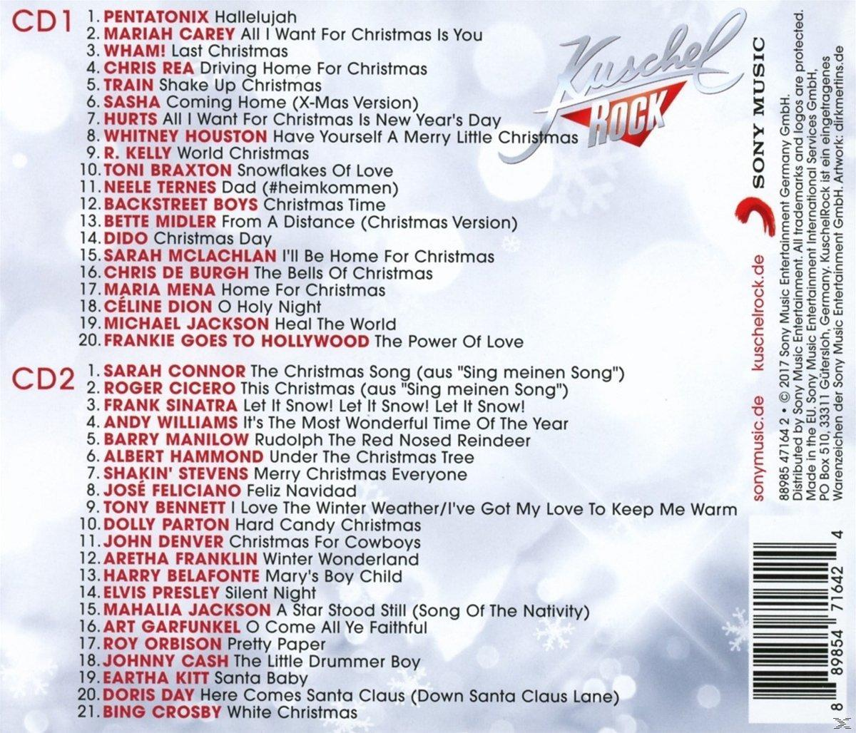 CD-Cover mit Songtiteln und Künstlern. Kuschel Rock-Logo und Sony Music-Branding sind sichtbar.