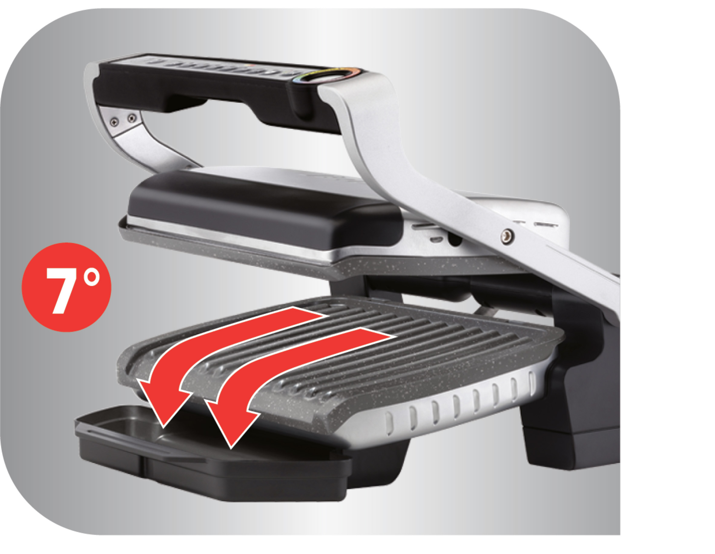 TEFAL GC702D Optigrill Kontaktgrill