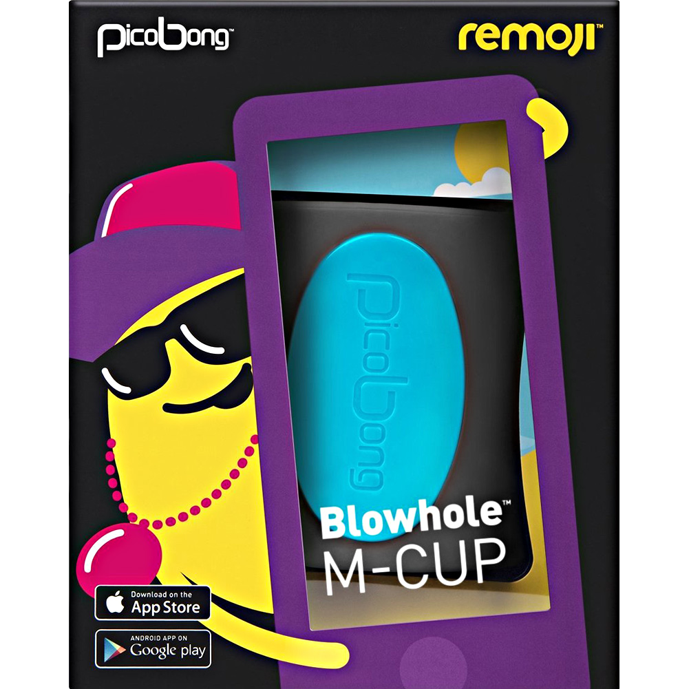 REMOJI BLOWHOLE M-CUP maszturbátor, fekete