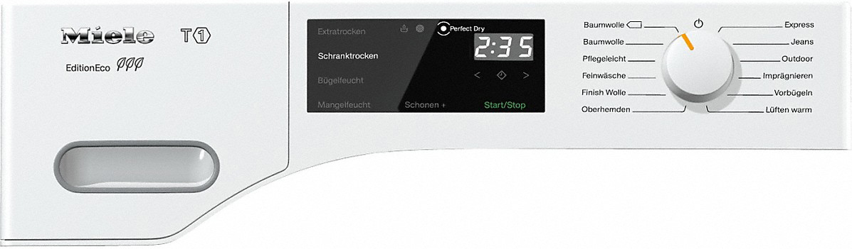 MIELE TWF500WP EditionEco Wärmepumpentrockner (8 kg, A+++, Weiß)