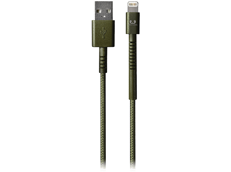 FRESH N REBEL Kabel USB - Lightning Fabriq 1.5 m Army (2LCF150AR)