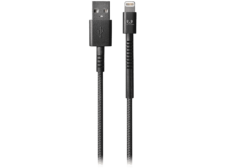 FRESH N REBEL USB kabel  - Lightning Fabriq 3 m Concrete (2LCF300CC)