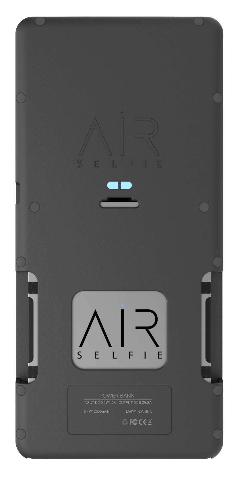 AIRSELFIE Power Bank Selfie Drohne Selfie Drohne, Silber