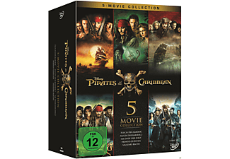 Pirates of the Caribbean 5 Movie Collection [DVD]