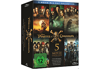 Pirates of the Caribbean 1 - 5 Blu-ray