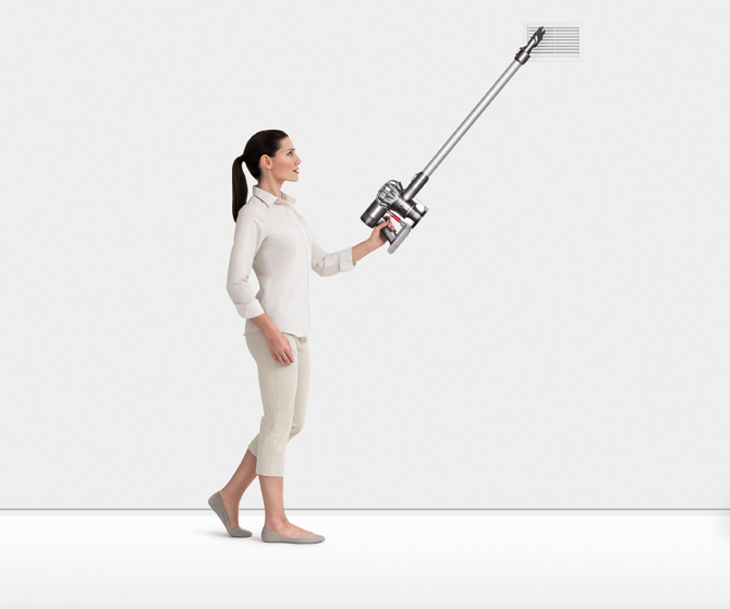 DYSON DC 62 Extra Stielsauger, Akkubetrieb, 350 Watt