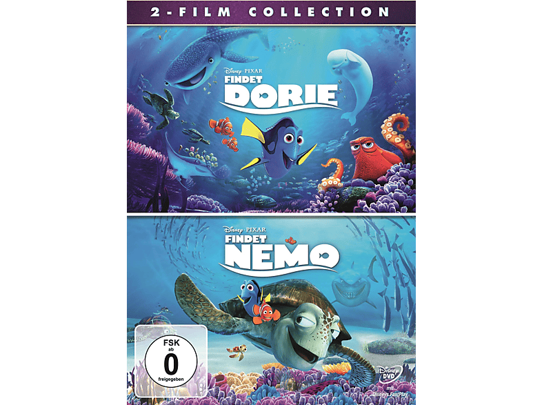 FINDET DORIE+FINDET NEMO (PACK) DVD