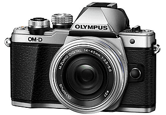 OLYMPUS E-M10 MARK 2 EZ 14-42 Aynasız Fotoğraf Makinesi Gümüş