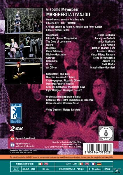 VARIOUS, Orchestra - d\'Anjou Internazionale D\'italia Margherita - (DVD)