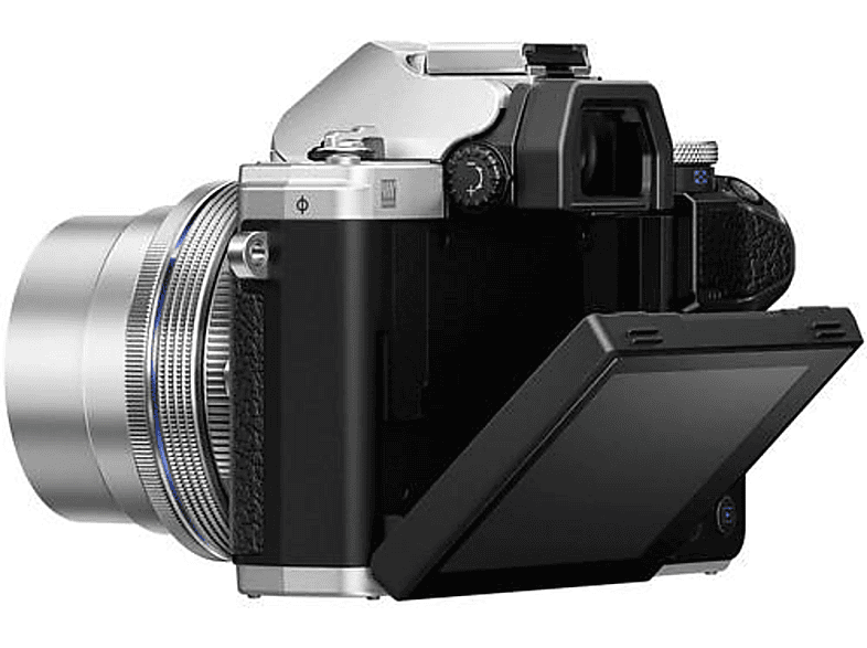 OLYMPUS E-M10 Mark 3- EZ 14-42 Aynasız Fotoğraf Makinesi Gümüş