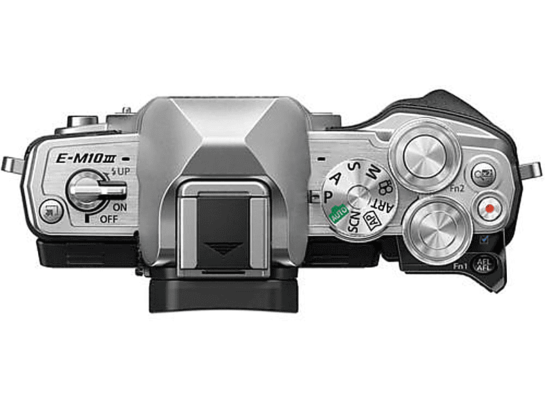 OLYMPUS E-M10 Mark 3- EZ 14-42 Aynasız Fotoğraf Makinesi Gümüş