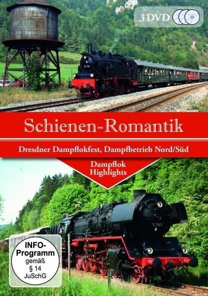 - Romantik Dampflok Schienen Highlights DVD