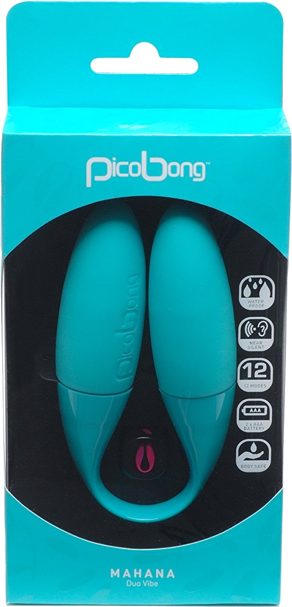 PICOBONG MAHANA vízálló páros vibrátor, kék