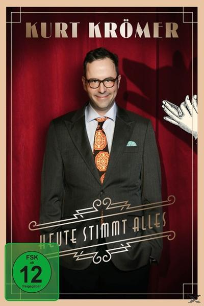 DVD-Cover von 'Kurt Krömer', ein Mann im Anzug, Brille und Krawatte, mit grünem Rating-Aufkleber.