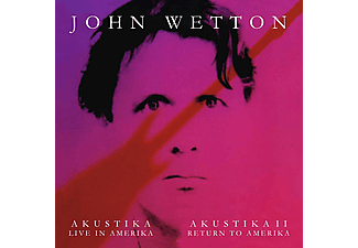 John Wetton - Akustika - Live In Amerika / Akustika II - Return To Amerika (CD)