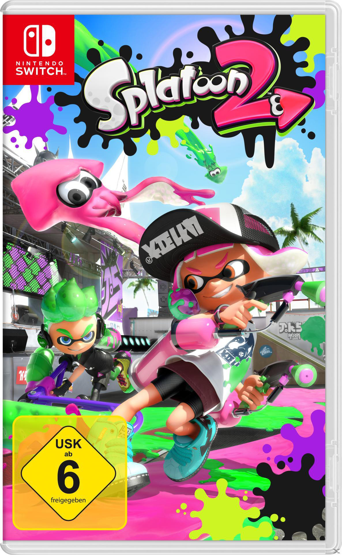 NINTENDO Switch Grau + Splatoon 2 (Exklusiv)