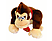 WHITEHOUSE Donkey Kong (30 cm) - Plüschfigur (Mehrfarbig)