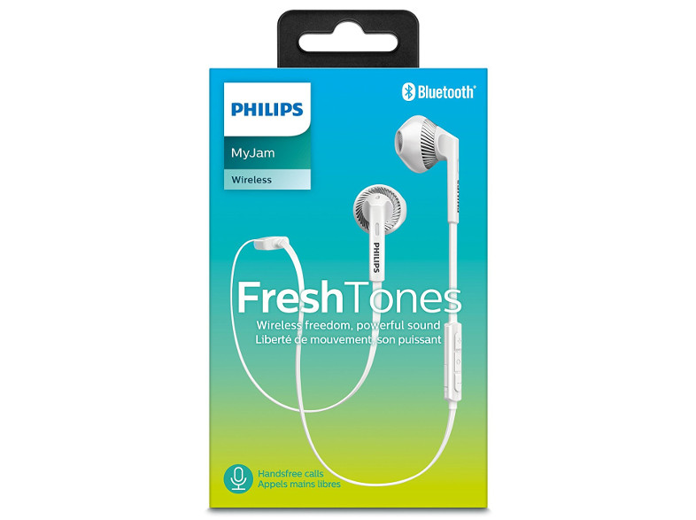 PHILIPS SHB5250WT/00 vezeték nélküli sport bluetooth fülhallgató