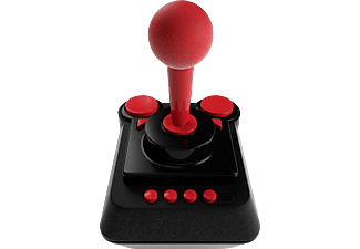 RETRO GAMES GAMES TheC64 - Joystick (Schwarz/Rot)