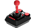 RETRO GAMES GAMES TheC64 - Joystick (Schwarz/Rot)