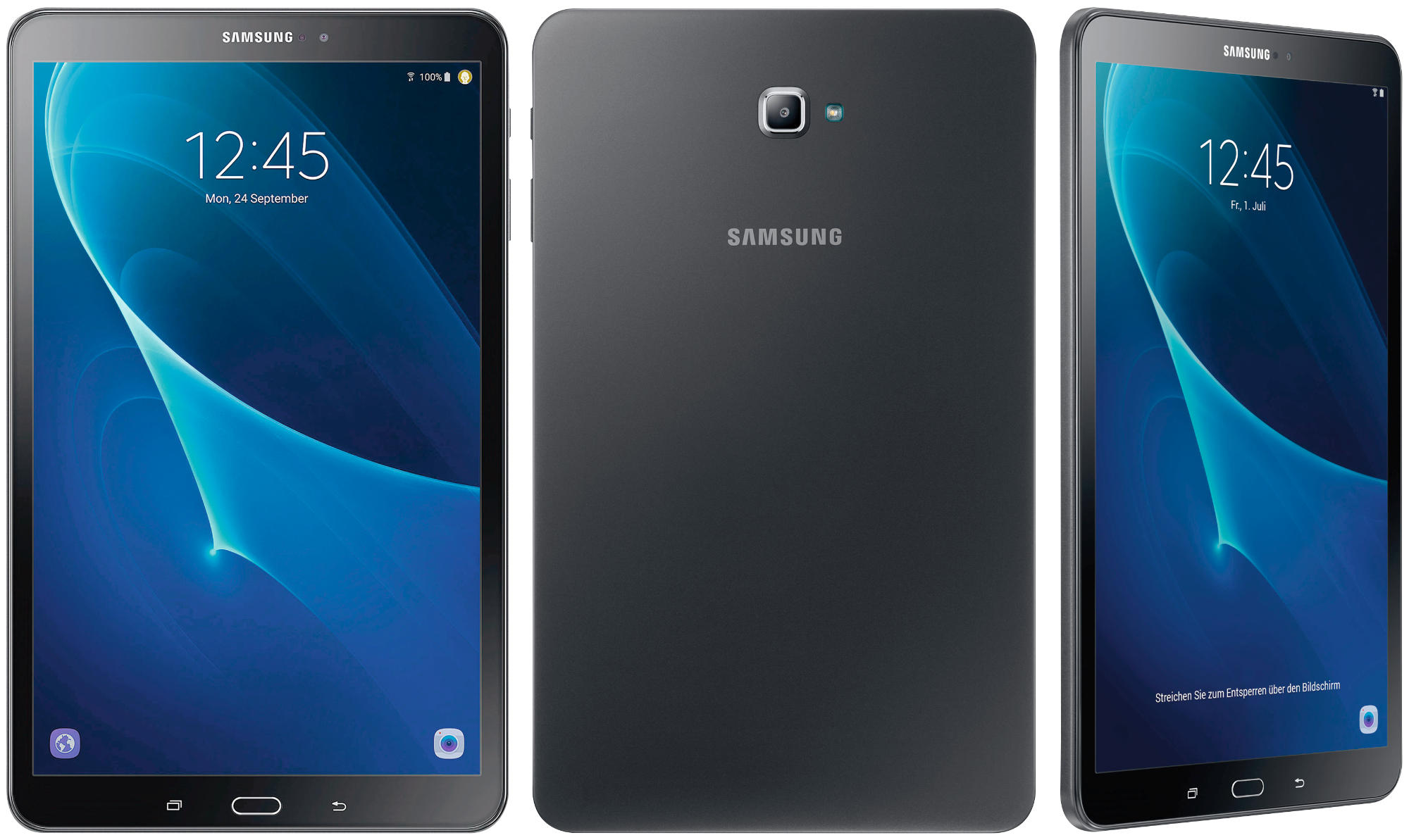 SAMSUNG Galaxy TAB A SM-T585, Tablet, 32 GB, 10,1 Zoll, Schwarz