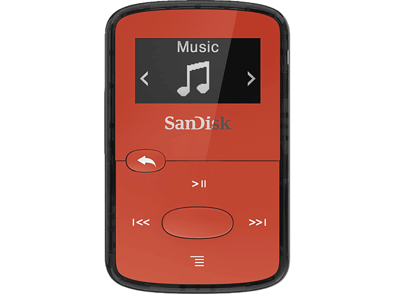 Mp3Player SANDISK Clip Jam Mp3Player (8 GB, Rot) MediaMarkt