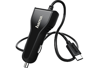 HAMA hama Caricabatteria da auto - USB Type-C - Power Delivery (PD) - Nero - Caricabatteria da auto (Nero)