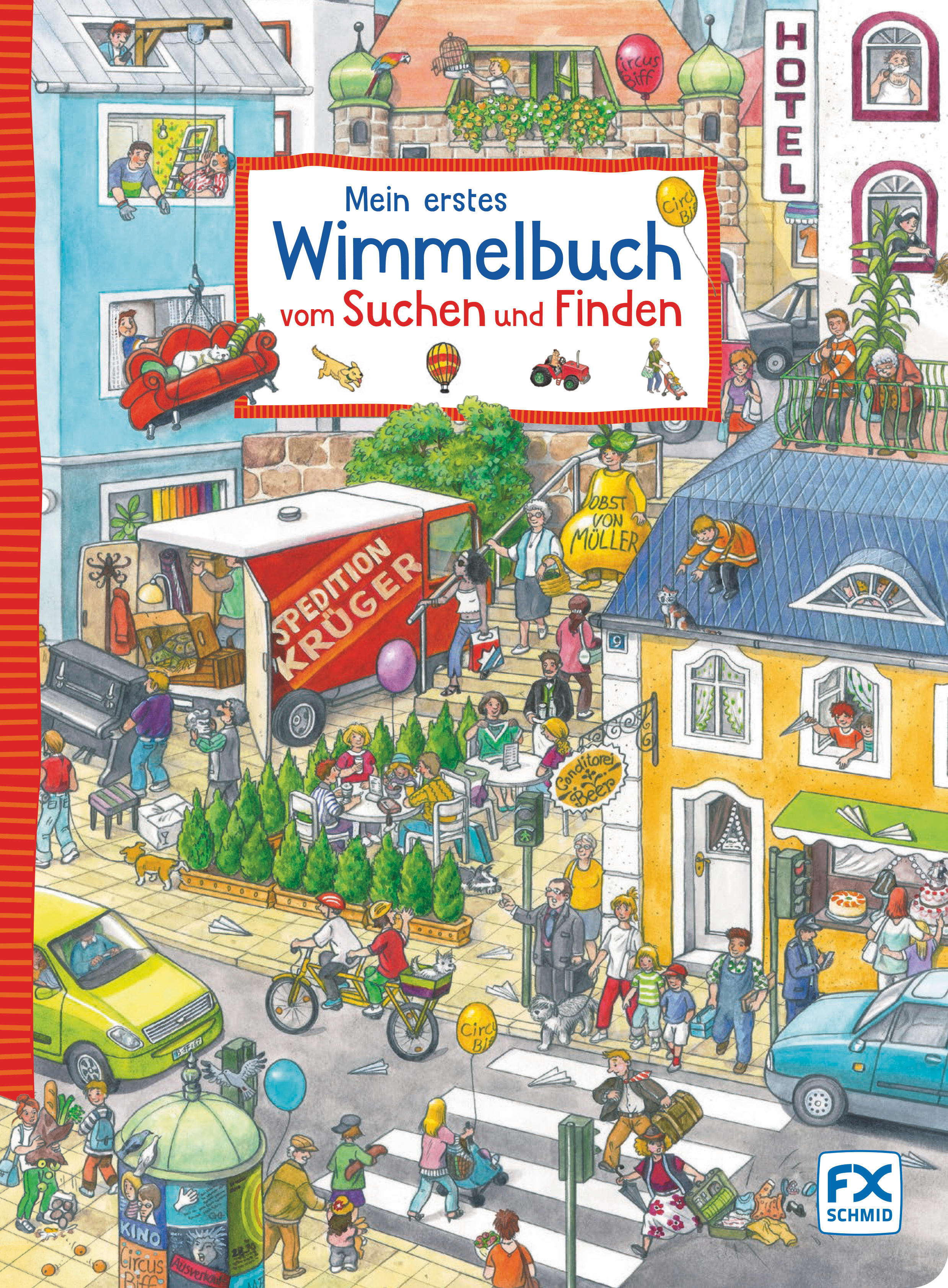 Schmid, F. X. Mein erstes Wimmelbuch vom Suchen und Finden MediaMarkt