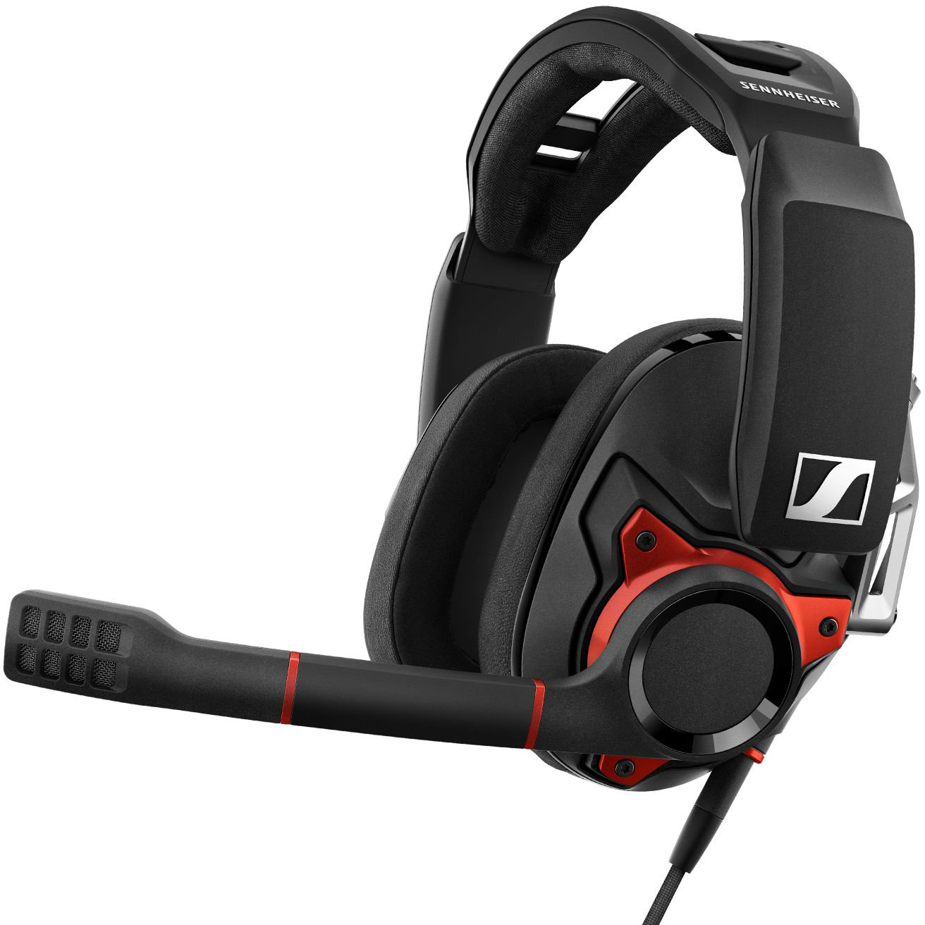SENNHEISER GSP 600 , Over-ear Gaming Headset Schwarz/Rot