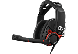 SENNHEISER GSP 600 - Casque de jeu, Noir/Rouge