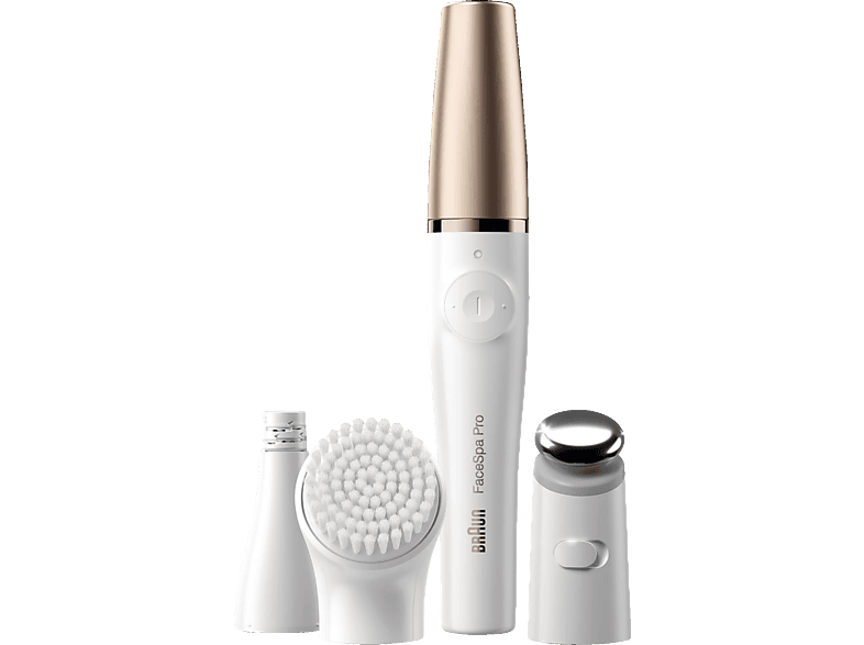 BRAUN FaceSpa Pro 911 Gesichtsepilierer Weiß/Bronze Gesichtsepilierer