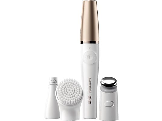 BRAUN FaceSpa Pro 911 - Epilierer (Weiss/Bronze)