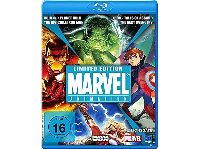 Box New Marvel - Blu-ray Edition