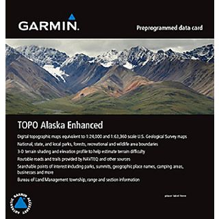 GARMIN TOPO Alaska - Kartenmaterial 