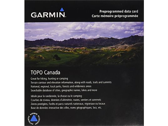 GARMIN TOPO Canada-Est - Mappe aggiuntive