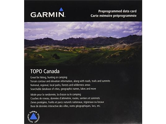 GARMIN TOPO Canada Central - Mappe aggiuntive