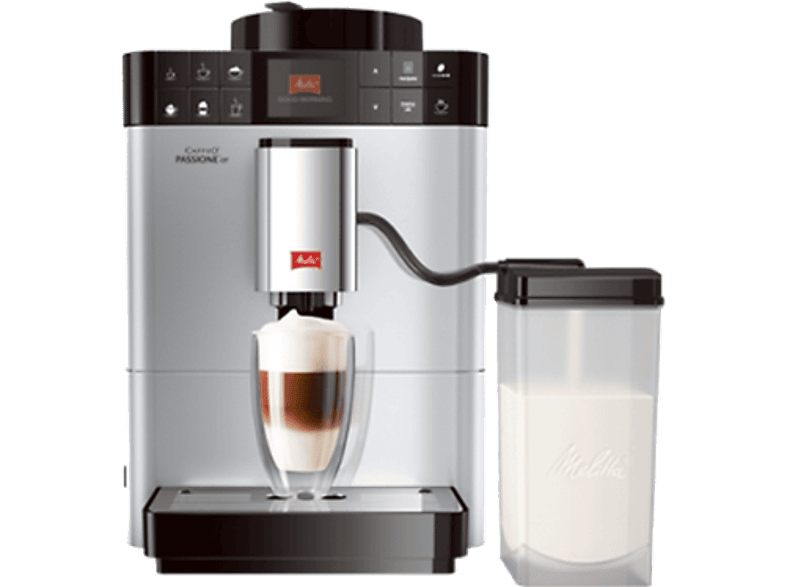 Melitta Espressomachine Passione One-touch (f531-101) Volautomatische Espressomachine Zilver