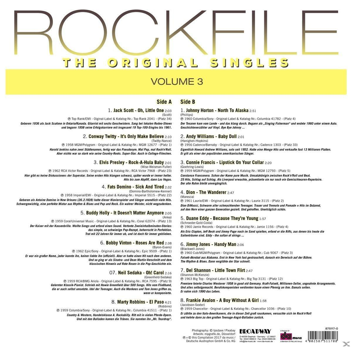 VARIOUS - Rockfile - Vol. 3 (180 GR Audiophile Vinyl)  - (Vinyl)