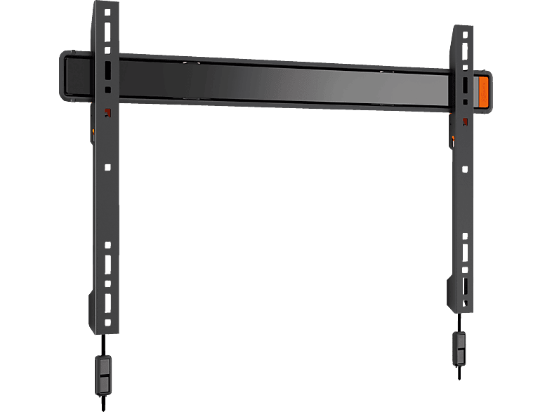 VOGEL´S Vogels WALL 3305 TV-Wandhalterung für 102-203 cm (40-80 Zoll) Fernseher, starr, max. 80 kg, Wandhalterung, Schwarz