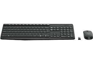 LOGITECH MK235 - Combinaison clavier-souris (Noir)