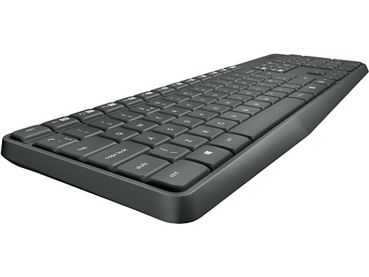 LOGITECH MK235 - Combinazione tastiera-mouse (Nero)